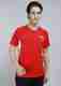 TECHNOSPORT Men Sporty High Neck Polyester Light Blue T-Shirt - Image 2