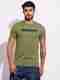iLyk Men Animal Print Polo Neck Linen Blend Multicolor T-Shirt - Image 2