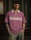 VOIDLINE Men Printed Polo Neck Cotton Blend Multicolor T-Shirt - Image 4