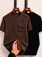 AUSK Men Colorblock Polo Neck Cotton Blend Multicolor T-Shirt - Image 4