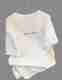 Fab Fashion Studio Men Graphic Print Round Neck Cotton Blend White T-Shirt - Image 2