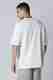 Louis Philippe Men Solid Round Neck Pure Cotton White T-Shirt - Image 2