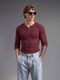 The Modern Soul Men Solid Henley Neck Cotton Blend Grey T-Shirt - Image 4