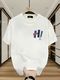Fab Fashion Studio Men Graphic Print Round Neck Cotton Blend White T-Shirt - Image 4