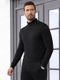 TQI Men White Self Design Cotton Blend T-Shirt - Image 4