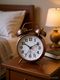 Dozy Analog Copper Clock Brown - Image 3