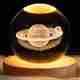 JAMBU Crystal Diamond Table Lamp 16 Color Changing LED Lights Night Lamp (22 cm, Multicolor) - Image 2