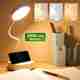NIRVITTAL 4 in 1 Led Desk Lamp Rechargeable Brightness Adjustable Table Lamp (40 cm, Black) - Image 2
