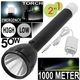 Zeno volt 5 Modes Zoomable Waterproof Flash Lights for Emergency, Outdoor, Home, Camping, Torch (Black, 18 cm, Rechargeable) - Image 4