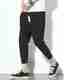 Mihhailov Men Solid Black Track Pants - Image 2