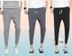 PRAVAHA Men & Women Solid, Striped Grey Track Pants - Image 3