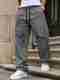 RASKELYBAX Men Printed Black Track Pants - Image 2