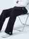 Povaxpo Men Printed Black Track Pants - Image 2