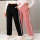 Bonker Men & Women Solid Black Track Pants - Image 3