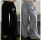 GREEN-SHADE Women Regular Fit Black Polyester Trousers - Image 2