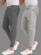 L E X C O Men Solid Brown Track Pants - Image 3