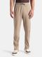 KEESUN Men Striped Beige Track Pants - Image 3