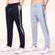 Blacktail Pack of 2 Men Striped Multicolor Track Pants - Image 2
