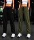 Clothina Pack of 2 Women Striped Multicolor Track Pants - Image 4