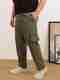 TECHNOSPORT Men Solid Black Track Pants - Image 2