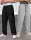 deslizar Men Solid Grey Track Pants - Image 2
