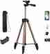 NAFA NX-03 Vesk 52 Inch Adjustable Camera & Mobile Tripod Stand with Phone Holder Tripod (Copper, Supports Up to 3000 g) - Image 2