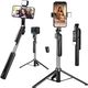NAFA NX-03 Vesk 52 Inch Adjustable Camera & Mobile Tripod Stand with Phone Holder Tripod (Copper, Supports Up to 3000 g) - Image 3
