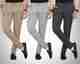 Achalnath Enterprises Pack of 3 Men's Regular Fit Lycra Blend Trousers - Image 2