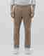 METRONAUT Straight Fit Men Cream Linen Blend Trousers - Image 2