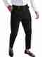 INDICLUB Men Relaxed Black Polycotton Trousers - Image 2