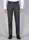 Surendra Pack of 2 Men Straight Fit White, Black Polycotton Trousers - Image 2