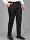 CYPHUS Men Regular Fit Black Lycra Blend Trousers - Image 2