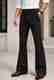 nightscape Men Flared Black Polycotton Trousers - Image 2
