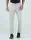Blackberrys Men Slim Fit White Polyester Trousers - Image 2