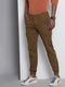 HIGHLANDER Men Regular Fit Beige Cotton Blend Trousers - Image 4