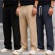 WARCOURT Men Loose Fit Multicolor Cotton Blend Trousers - Image 3