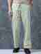 Plus91 Men Relaxed Black Pure Linen Trousers - Image 2