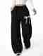 LAYZEE Women Printed Black, Grey Track Pants - Image 2