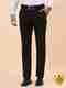 CANTABIL Men Regular Fit Black Cotton Blend Trousers - Image 2