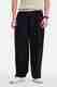 Snitch Men Regular Fit Black Polyester Trousers - Image 2