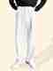 FTX Men Loose Fit White Lycra Blend Trousers - Image 2