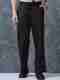 METRONAUT Men Black Pure Linen Trousers Comfort Fit - Image 2