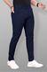 COMBRAIDED Men Slim Fit Grey Lycra Blend Trousers - Image 3