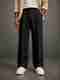 FTX Men Loose Fit Black Lycra Blend Trousers - Image 2