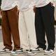 Klossy Men Loose Fit Brown Viscose Rayon Trousers - Image 4