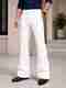 WEAROBICS Men Regular Fit Beige Cotton Blend Trousers - Image 2