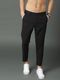 WEAROBICS Men Regular Fit Black Cotton Blend Trousers - Image 3