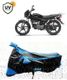 Kanisha Waterproof Two Wheeler Cover for Hero Splendor Plus, Grey - Image 3