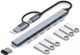 PLUGPULSES 8-in-1 USB C Docking Station with HDMI, Ethernet, SD Card Reader 8In1 USB-C Hub with 4K HDMI, USB 3.0/2.0 Ports, RJ45 Ethernet, SD/TF Card Slots USB Hub (Grey) - Image 4