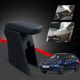 Goveesaj Car Arm Rest Cushion Cover PU Leather Seat Gap Filler with 2 Pocket Car Armrest (NA, NA) - Image 4